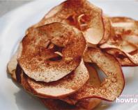 Как сделать яблочные чипсы в домашних условиях Чипсы из яблок в домашних